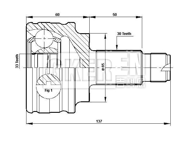 球笼修理包 CV Joint Kit:31 60 7 529 201#