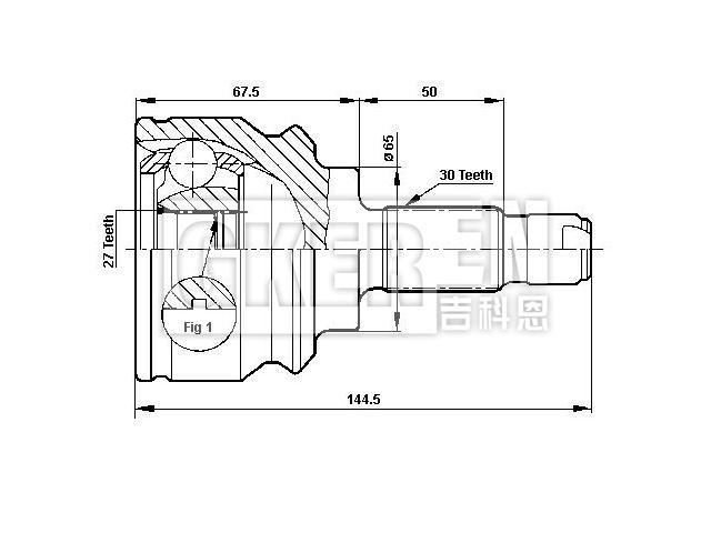 球笼修理包 CV Joint Kit:31 60 7 503 537#