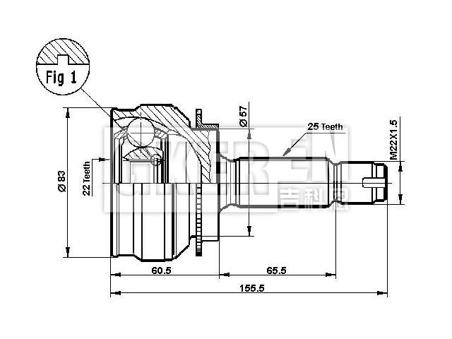 球笼修理包 CV Joint Kit:MR567004